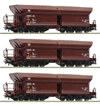 Roco 77030 - H0 - 3-tlg. Set Erzwagen Faals 150, DB, Ep. IV - Set 1